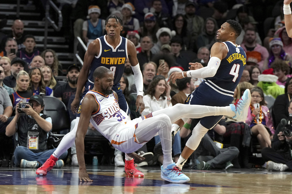 Durant and Beal score 27 points each, Suns beat Nuggets 110-100 to